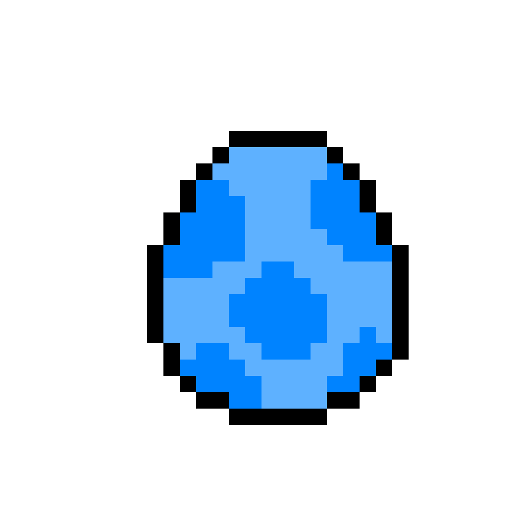 Bitbuddies blue egg character